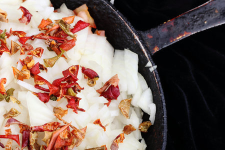 Beautiful food photography in the wood.の写真素材