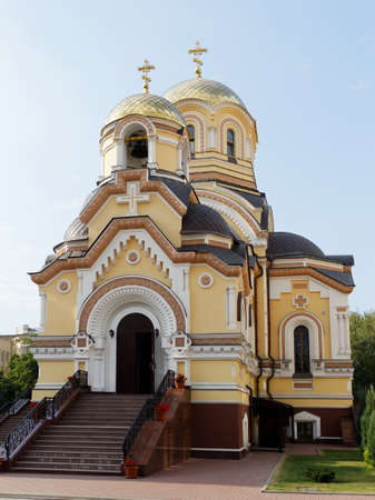 SARATOV, RUSSIA September 17, 2018: Temple of Saints Cyril and Methodius.のeditorial素材