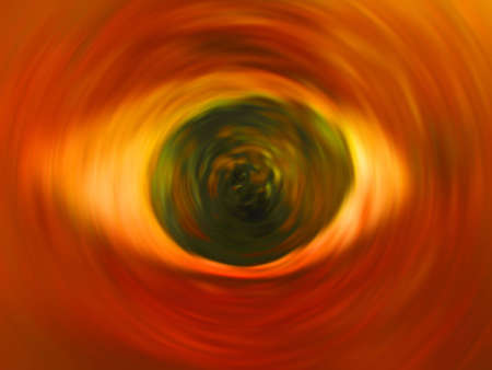 Close-up of angry eye on red backgroundの写真素材