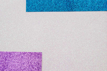 Multicolored background from shiny paper. Photo with place for textの写真素材