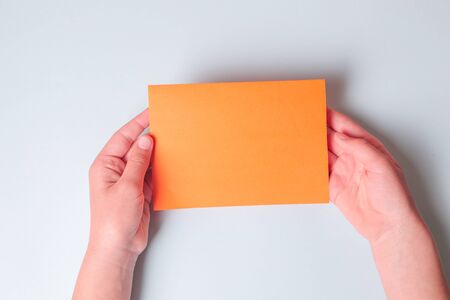 Step by step photo instruction. How to make origami paper boat. DIY for children. Childrens art project craft for kidsの写真素材