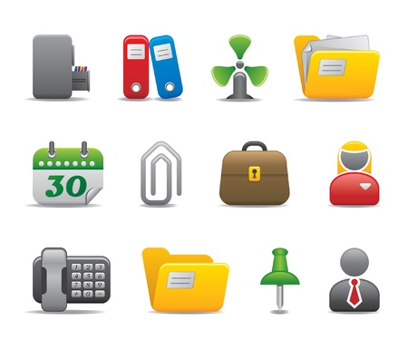 office icons - part IIのイラスト素材