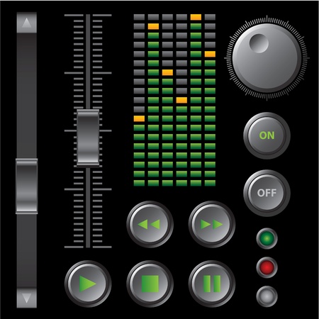 software bottonのイラスト素材