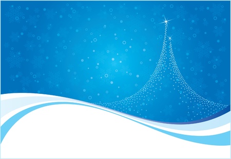 christmas treeのイラスト素材