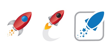 rocketのイラスト素材