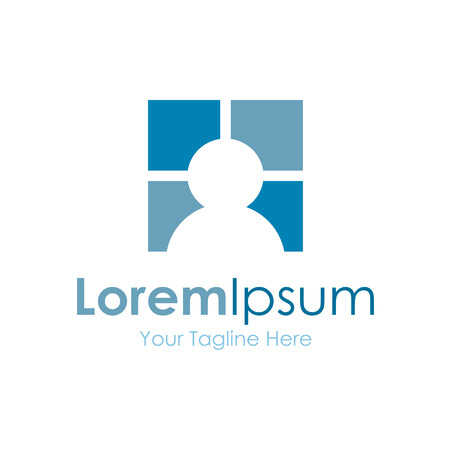 Look through a window icon simple elements のイラスト素材