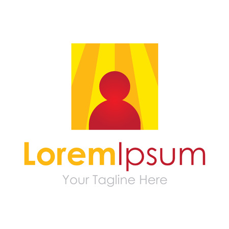 Silhouette of a important man graphic design iconのイラスト素材