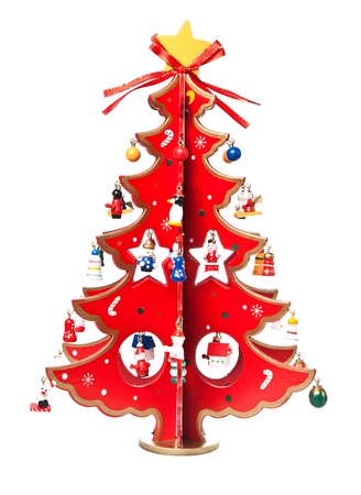 Decorative christmas-treeの写真素材