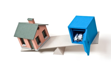 Priorities: the house and the bank safe