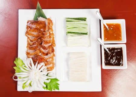 Roasted duck breast fillet の写真素材
