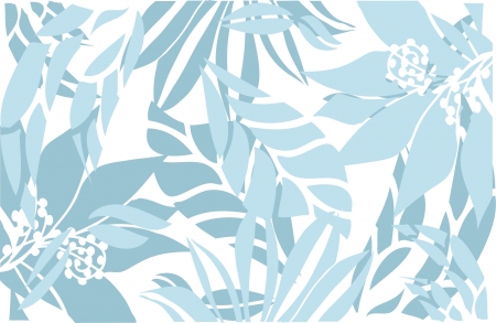 Floral illustration, hand-drawn, vector のイラスト素材