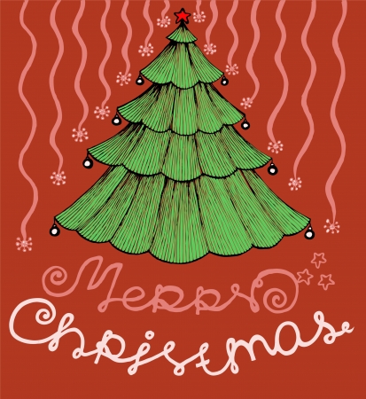 Christmas illustration のイラスト素材