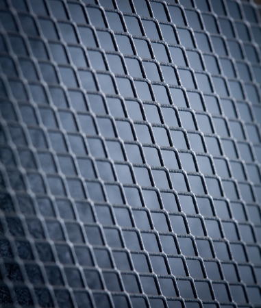 Metal grid backgroundの写真素材