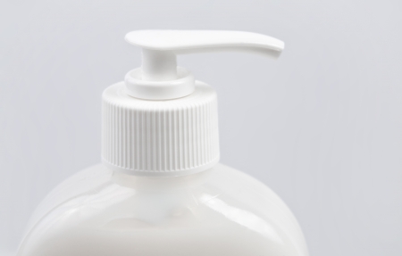 Bottle of liquid soapの写真素材