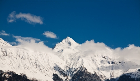 View of the mountainsの写真素材