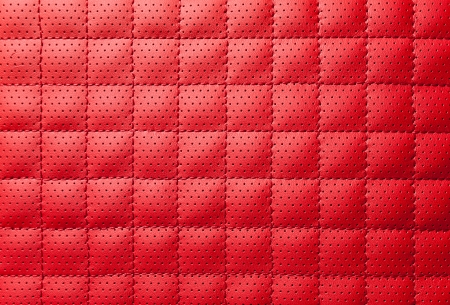 Luxury red leather texture の写真素材