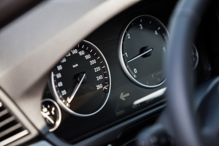 Dashboard close up photo