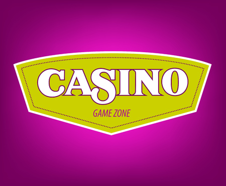 Casino icon.  casino badges. illustrationのイラスト素材