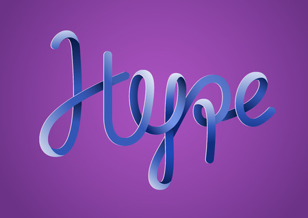 Hype quote lettering. Pseudo 3d graphic typography element. Vector illustration.のイラスト素材