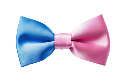 Bow tie isolated on white backgroundの素材