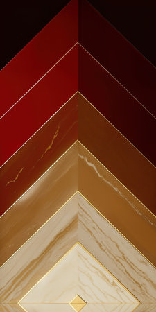 Abstract background with gold, marble, onix, agat. Generative AIの素材