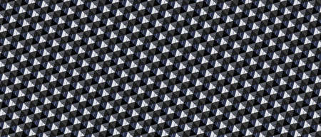 Abstract Technology dark background with hexagons. Modern vector texture illustration