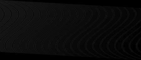 Dark black technology background with shapes. Modern abstractのイラスト素材