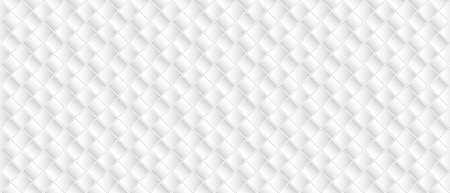 Abstract square white background with light and shadow. Modern Vector illustrationのイラスト素材