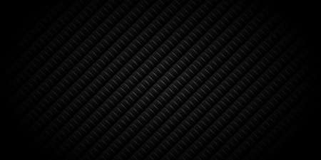 Dark black Geometric grid background. Modern dark abstract texture.