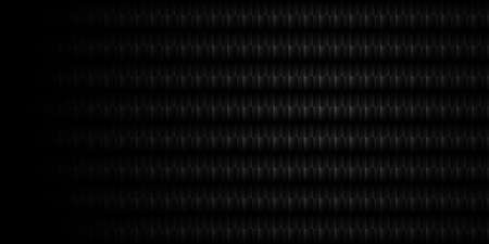 Dark black Geometric grid background. Modern dark abstract vector texture.
