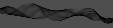 Abstract wavy lines modern vector backgroundのイラスト素材