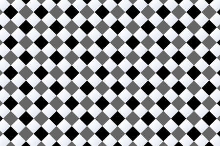 Dark black Carbon fiber Geometric grid background. Modern dark abstract vector square texture.