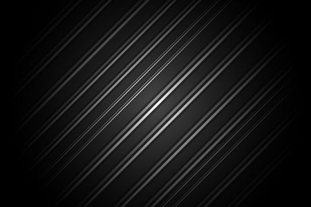 Dark black Geometric grid diagonal lines background Modern dark abstract vector textureのイラスト素材
