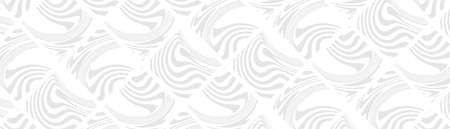 White and gray background with geometric pattern and curved lines. Modern abstract vector texture.