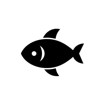 Fish icon or pictogram vector illustration isolated on white background EPS 10のイラスト素材
