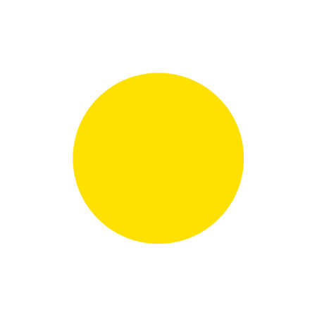 sun icon. solar symbol. Vector illustration isolated on white background.のイラスト素材