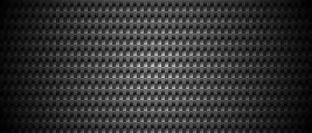 Dark black geometric grid background. Modern dark abstract texture. Vector EPS 10のイラスト素材