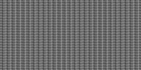 Dark black metallic geometric grid background. Metal rhombus pattern, modern abstract vector...