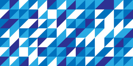 Abstract geometric background with triangles in dark blue colors. Modern backdrops, flyers,...