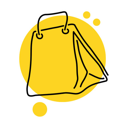 package icon. Concept online order and internet shopping. Vector illustration isolated on white background.のイラスト素材