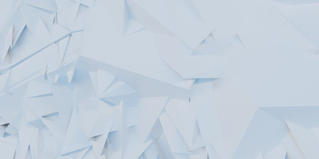 Abstract 3D Render. Modern background design with geometric shapes.