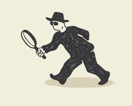 Detectiveのイラスト素材