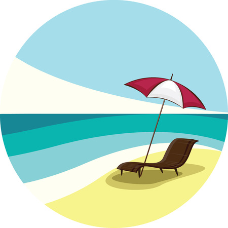 beachのイラスト素材