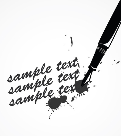 ink penのイラスト素材