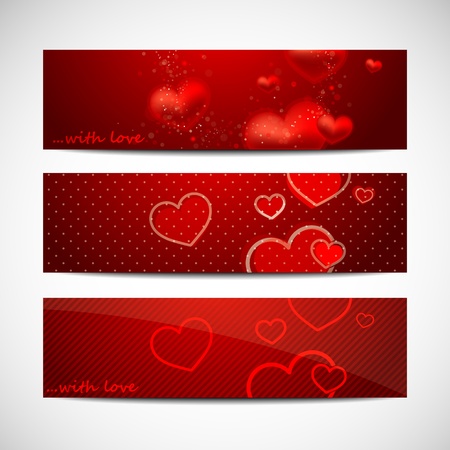 banners setのイラスト素材
