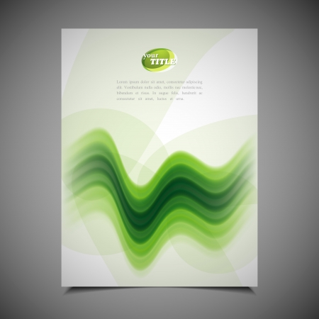 business brochure template のイラスト素材