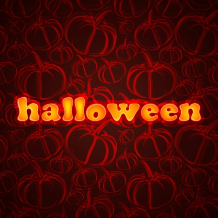 Halloween. Abstract background with pumpkinのイラスト素材