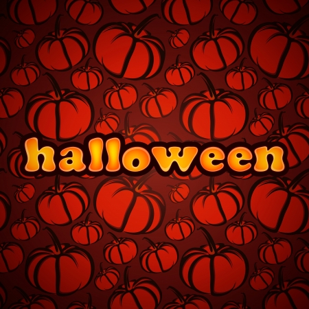 Halloween. Abstract background with pumpkinのイラスト素材