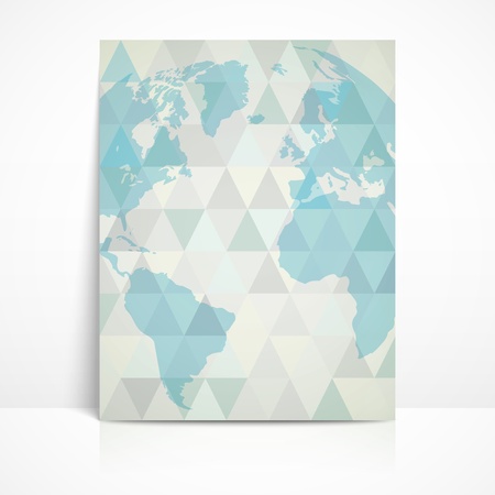 business brochure templateのイラスト素材