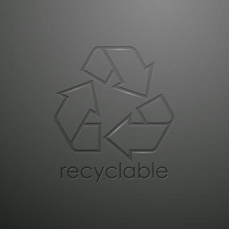 recycle symbolのイラスト素材